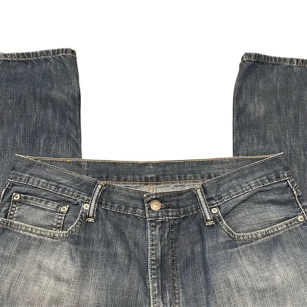 Levi’s Vintage Levi's 514 Men's Slim Straight Jeans W36 L30 Distressed Rip